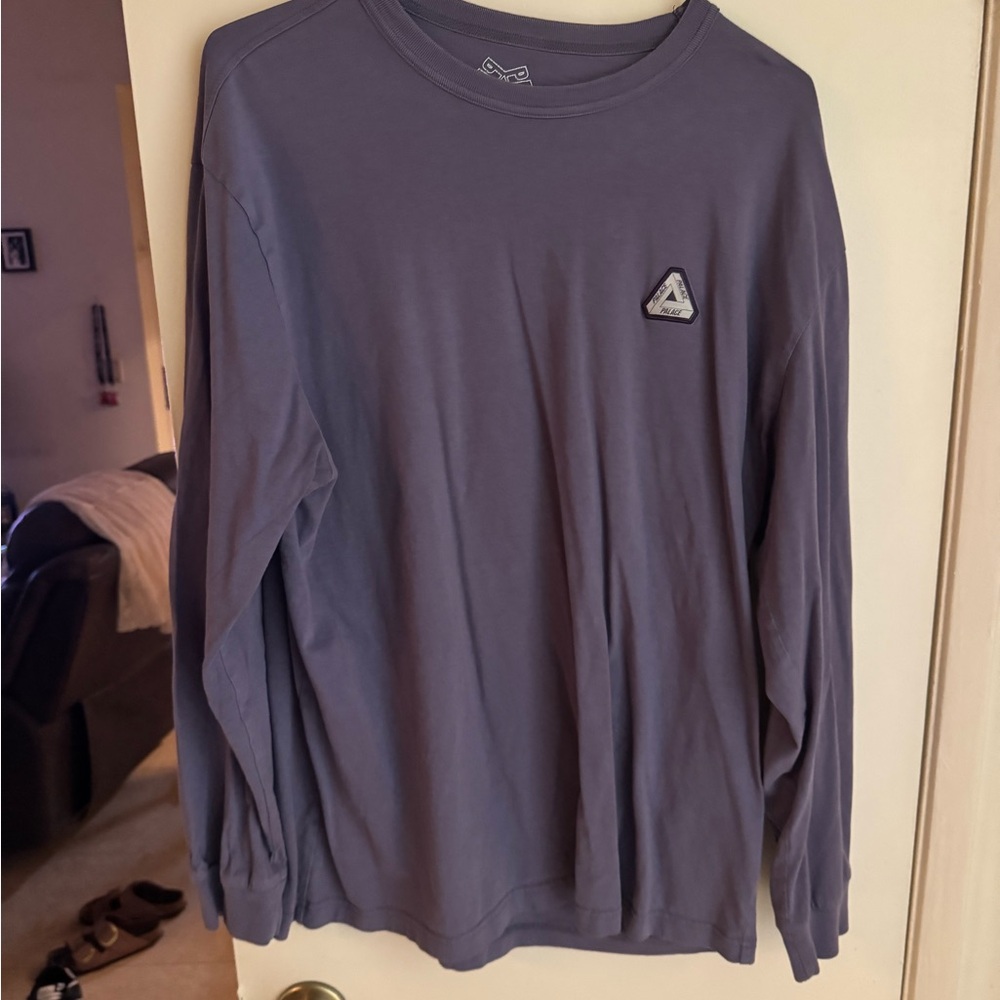 PALACE Men's Lavender Long Sleeve Tee